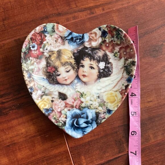Limited Edition Goodness & Hope Heart Plate 1994 - Picture 5 of 6